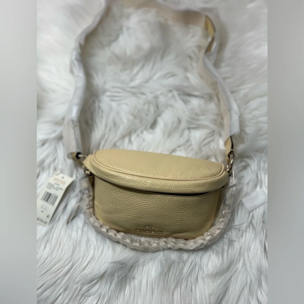 Michael Kors Cream Crossbody Belt Bag